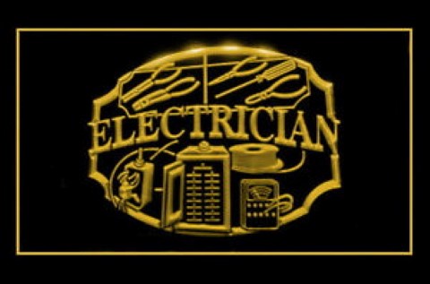 Electrician Shop Repair LED Neon Sign